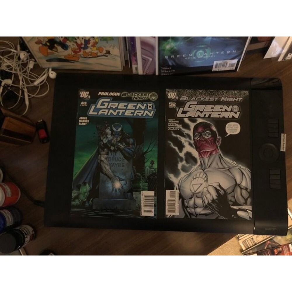 GREEN LANTERN #43 & #53 1st Black Hand/Black Lantern+ 1st APP WHITE LANTERN